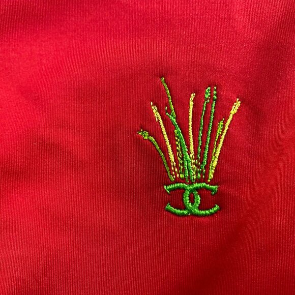 FootJoy Men's Polo Shirt XL Red 2013 CCCC Scratch Cup Embroidered Short Sleeve - Picture 8 of 9